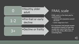 Rapid Geriatric Assessment Informational Training