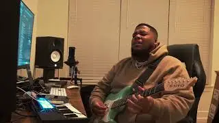 Wet The Bed - Chris Brown guitar cover by John Snow