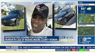 Investigators looking for evidence of murder in Allisha Watts case in Moore County