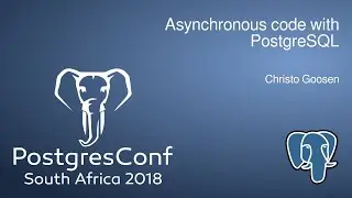 Asynchronous code with PostgreSQL