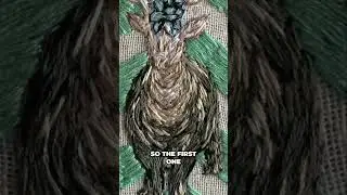 Mastering the Art of Embroidery: Creating a Self Portrait with Unique Techniques