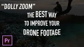 FAKE DRONE DOLLY ZOOM TUTORIAL (Premiere Pro) HD