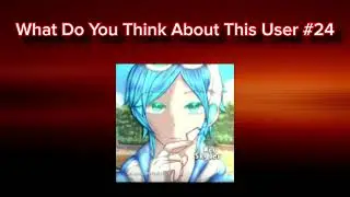 What Do You Think About This User #24