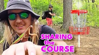 DISC GOLF and NATURE at Hammond Hills in Hastings, Michigan!