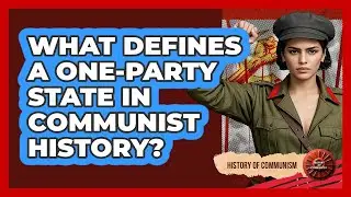 What Defines A One-party State In Communist History? - History of Communism