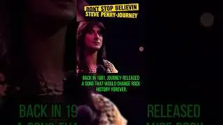 Steve Perry&rsquo;s Voice Made This Song Legendary #steveperry #journey #dontstopbelievin