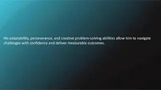 Gary Thomas (Kentucky) - A Data-to-Decisions Enabler