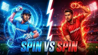 Spin Vs Spin | Pvp Game play | Hitwicket Cricket Match