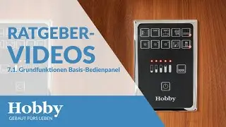 7.1. Grundfunktionen Basis-Bedienpanel