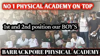 1st & 2nd Position Our Boys RUN FOR YOUTH / BARRACKPORE PHYSICAL ACADEMY