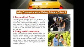 Discover Napa Valley with a Private Driver for an Unforgettable Experience