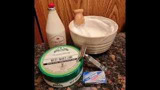 SOTD: Stirling West Indies Lime Soap / Merkur 34C Razor / Wizamet Blades / Old Spice Splash