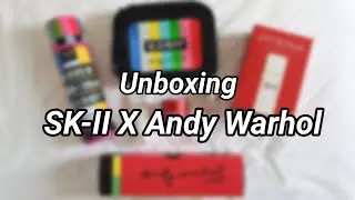 Unboxing SK II Limited Edition 2021 | SK II x Andy Warhol