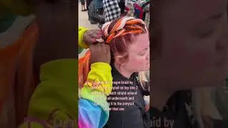 How to do the Dragon Braid full with hair tips & tricks!