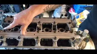 FINISHING THE HEAD ON H22A4 FOR THE 2000 HONDA CIVIC SI