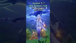 Genshin Impact 5.7 New Redeem Code (19 June 2025)  #genshinimpact #genshin #primogems