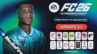 PES 2017 I New Update V2.1 For YosfX Patch FC 2026 V2.0 I Free Edition - (Download & Install)