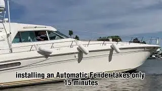 Automatic Boat Fenders - Deploy Fenders/Buoys from the Cockpit!