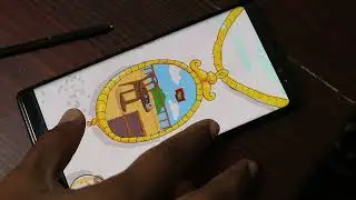 Infinite Zoom Digital Art painting from Samsung Note 8