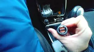 Slow vs Quick car charger (DJI Mini 2 drone, QC3, LED flashing speed)