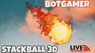 STACKBALL LIVE: ROAD TO LEVEL 25000! NO FIREBALL CHALLENGE 💥💥 💥💥#LIVE