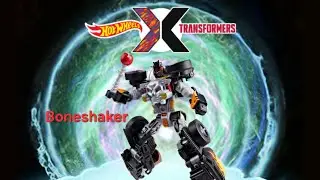 Transformers 2025 Crossover Hotwheels Deluxe Class Boneshaker.