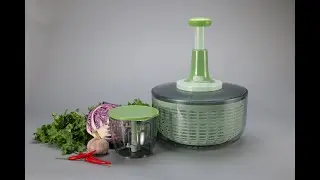 Smile Mom Press Chopper & Salad Spinner Set D653-D
