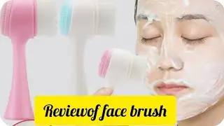How To Use Face Massager Brush || Review Of Face Massager Brush