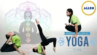 First Time Ever&ndash;Mandala Yoga Dance by Moms in Kota | ALLEN Yoga Day 2025 | 11th Yoga Day Celebration