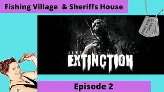 Jaws Of Extinction Lets Play / Gameplay Fishing Village & Sheriffs House - Episode 2