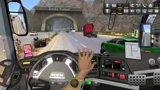 🚌 Bus Simulator : Ultimate | Driving a Bus Through Zuuks Tunnel 😱 | Zuuks Games.
