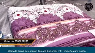 Womade brand suit | Pure muslin | Order no. 7888802283