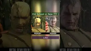 Metal Gear Solid Delta vs Original MGS3 What's New ? #gaming #action #comparing #metalgearsolid