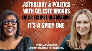 IT'S A SPICY ONE: Saturn in Aries + Aquarius Solar Eclipse with Celeste Brooks