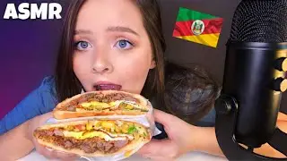 ASMR BAURU GA&Uacute;CHO &ldquo;XIS&rdquo; MUKBANG BRASIL No Talking (SEM FALAS) SONS DE MASTIGA&Ccedil;&Atilde;O