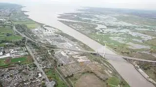 connahs quay drone footage with dji mavic pro