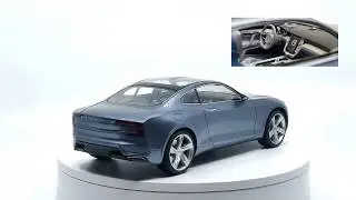 1/18 scale model - Volvo Concept Coup&eacute; from DNA Collectibles
