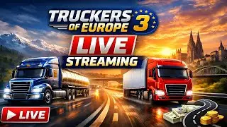 TRUCKERS OF EUROPE 3 LIVE GAMEPLAY 🔴 | Ultra Realistic Driving #TOE3 #Live #Shorts Epic Truck Journ