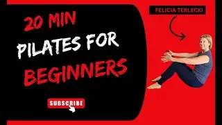 20 Min Pilates Workout for beginners | Core Strengthening Workout With Felicia