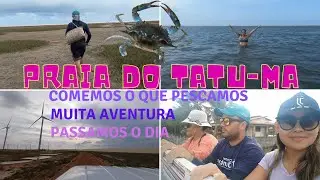 PRAIA DO TATU - PAULINO NEVES MARANHÃO (Comemos o que pescamos!!! Muito siri, mariscos e peixes)