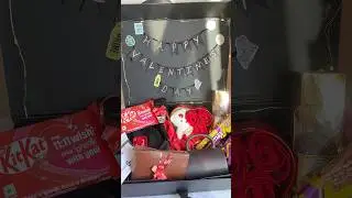Premium Valentine Gift for him❤️#shorts #youtubeshorts #gifthamper #valentinegift #viral #giftideas