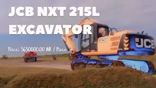 Jcb Nxt 215lc Excavator - Stainless Steel, 21500kg, Yellow | High Efficiency, 1.02 Cum Maximum Bucke