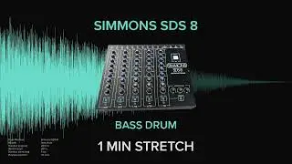 Simmons SDS 8 Bass Drum 2 (1 MINUTE)