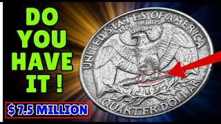 You Won&rsquo;t Believe These Rare Quarter Dollar Coins Are Worth MILLIONS  | Check Your Change!