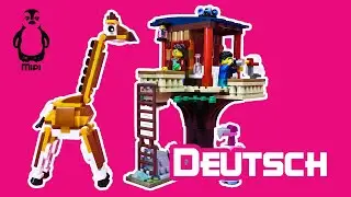 LEGO&reg; Creator 31116 Safari Baumhaus | Speed build | Review | Deutsch