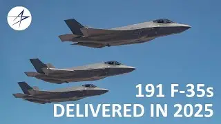 Record Year: 191 F-35s Delivered in 2025
