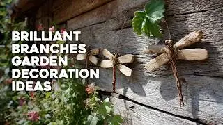 🛠️ Branch to Beauty: Brilliant Wood Crafts for Garden Lovers