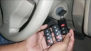 Дистанционное программирование Nissan Tiida, дистанционное программирование Nissan Sunny, дистанционное программирование Nissan X Trail.
