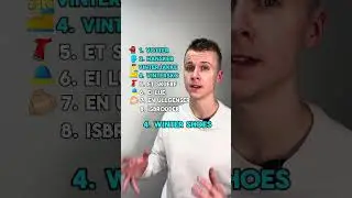 Winter Vocabulary 🇳🇴 🥶