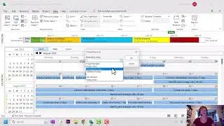 Print a calendar of tasks for each member of your team using Microsoft Project